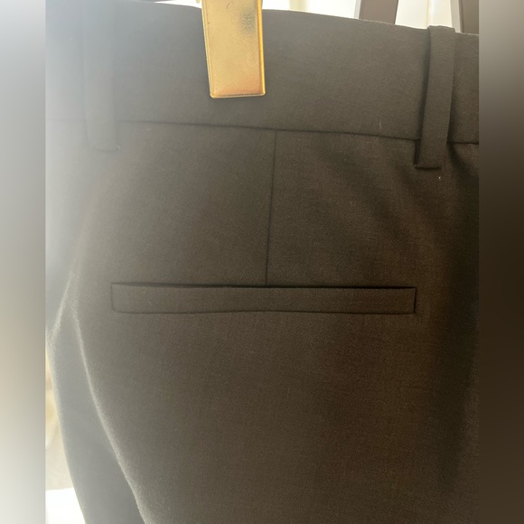 Theory Dark Green Louise Trousers in Size 4 - Picture 2 of 3